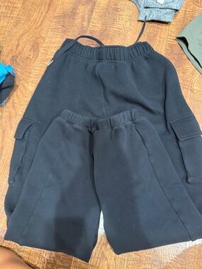 lululemon athletica Black Cargo Sweats